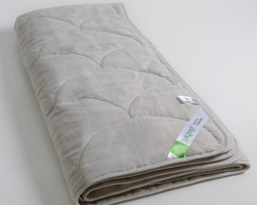 Organic hemp summer blanket 55х80 inches (140x205 cm) Climate control line