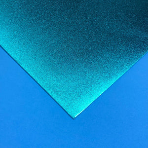 Metallic foam in sheets (2mm) color turquoise - 0404