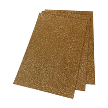 Load image into Gallery viewer, Glitter foam in sheets (2mm) color brown - 0205