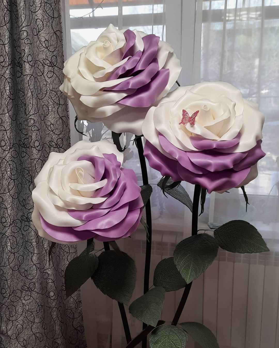 Large paper flowers 