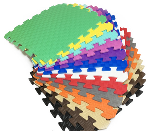 Puzzle Baby Play mat 12x12" (50x50cm) color #17