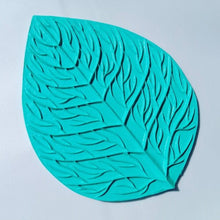 Load image into Gallery viewer, Rose leaf veiner/mold 19,5х14,5 cm (7,7x5,7 inches) №2 - pattern for foamiran and isolon leaves