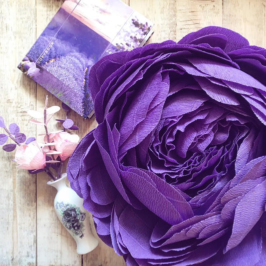 Large Paper Flowers "Peony" 55-60cm//22"-24"