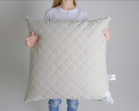 Organic hemp pillow Extreme line 27x27 inches (70x70 cm)