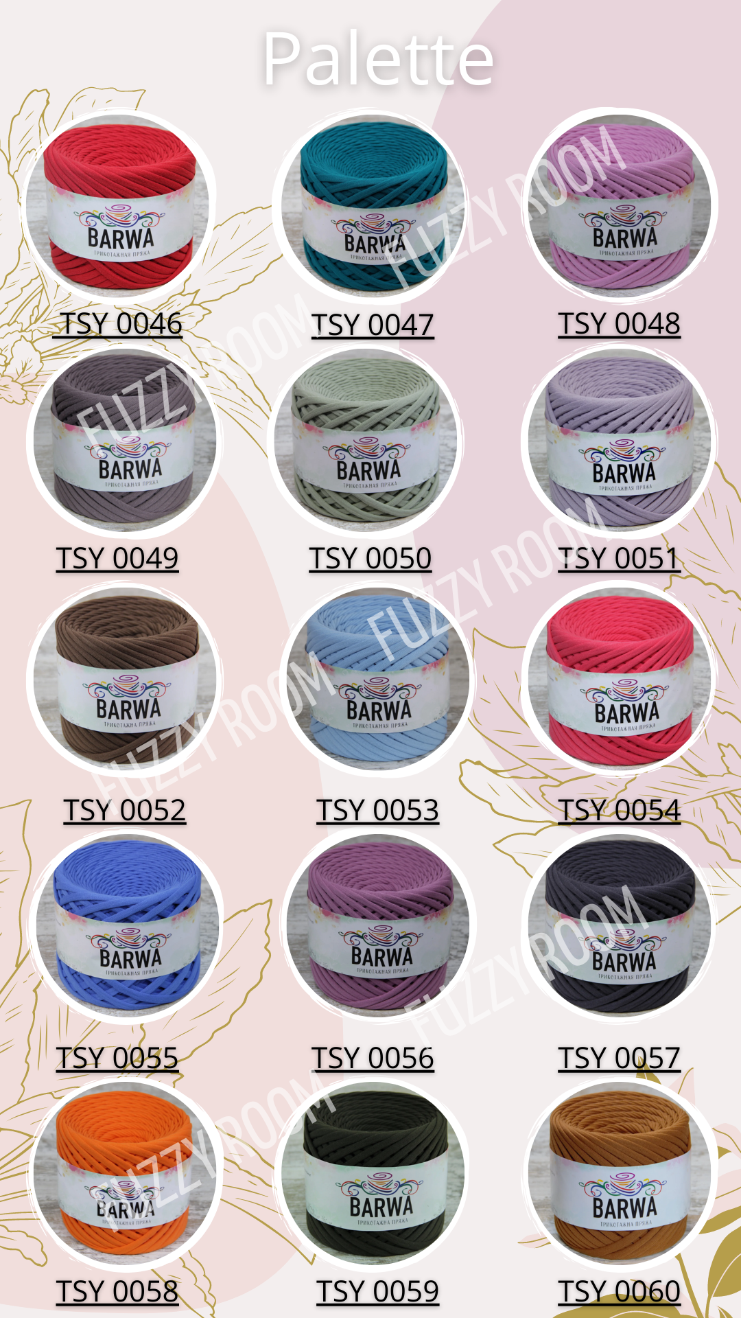 T-shirt yarn 7-9mm - #6