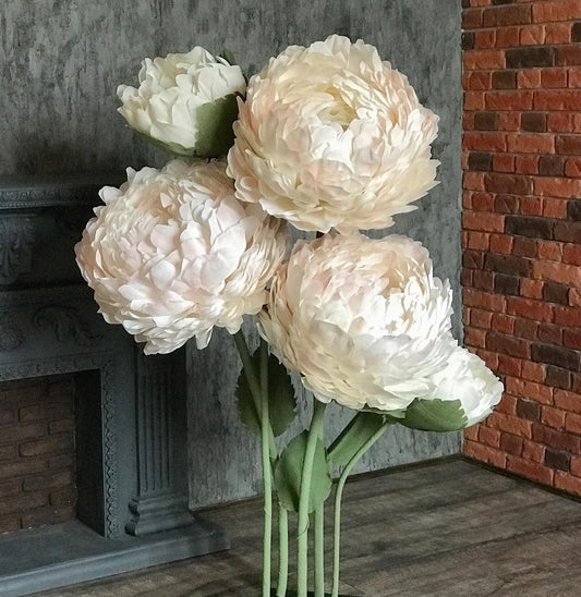 Large Paper Flowers "Peony" (Composition 6 flowers)