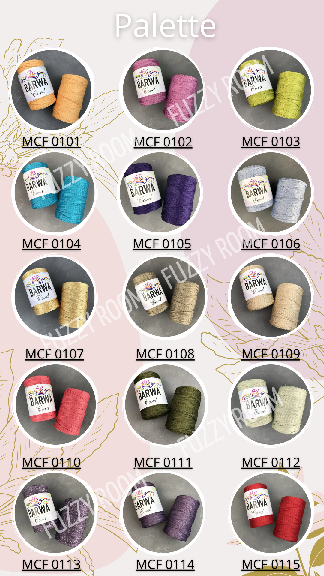 Polyester Macrame Cord - color 0120