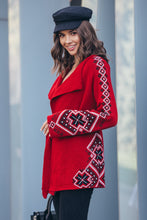 Load image into Gallery viewer, Knitting Cardigan Merino Wool Coat &quot;Christina&quot;