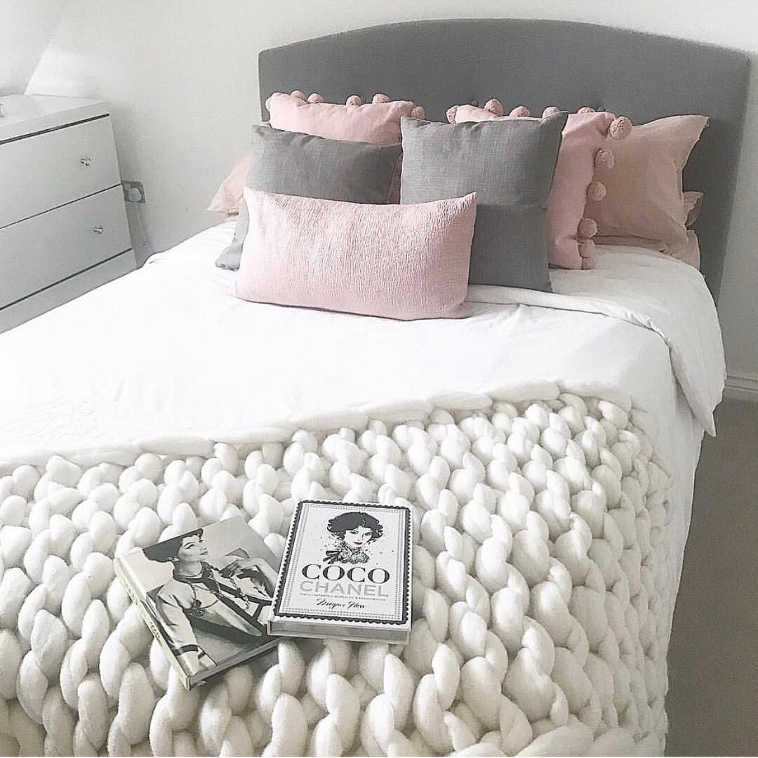 Chunky knit throw, Chunky knit blanket, giant knit blanket, merino wool blanket, chunky blanket, large knit blanket, big knit blanket 40x75inc (101x191cm)