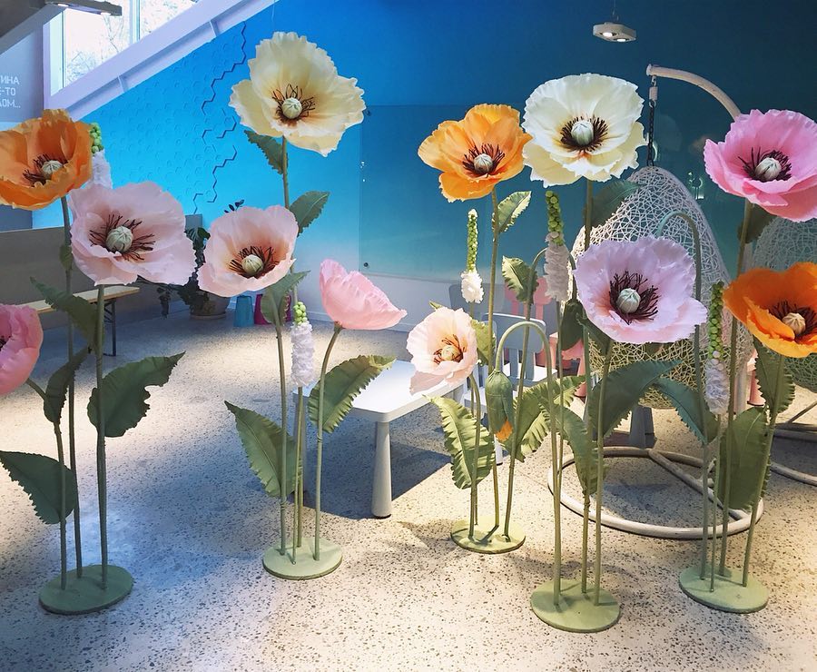 Wholesale Giant Flower Decoration To Decorate Your Environment