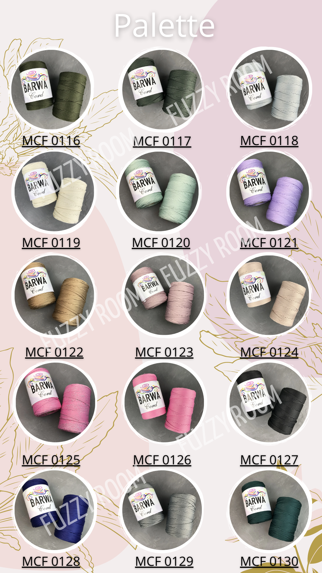 Polyester Macrame Cord - color 0160