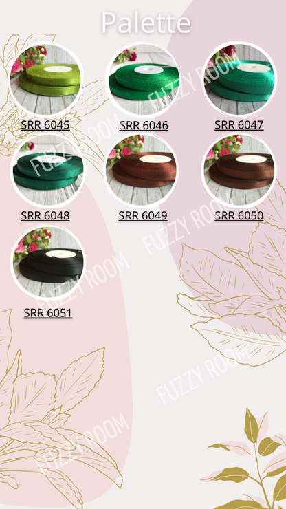 Satin Ribbon 0.6cm/33m - SRR 6000