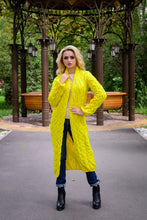 Load image into Gallery viewer, Knitting Cardigan Merino Wool Coat &quot;Long Braid&quot;