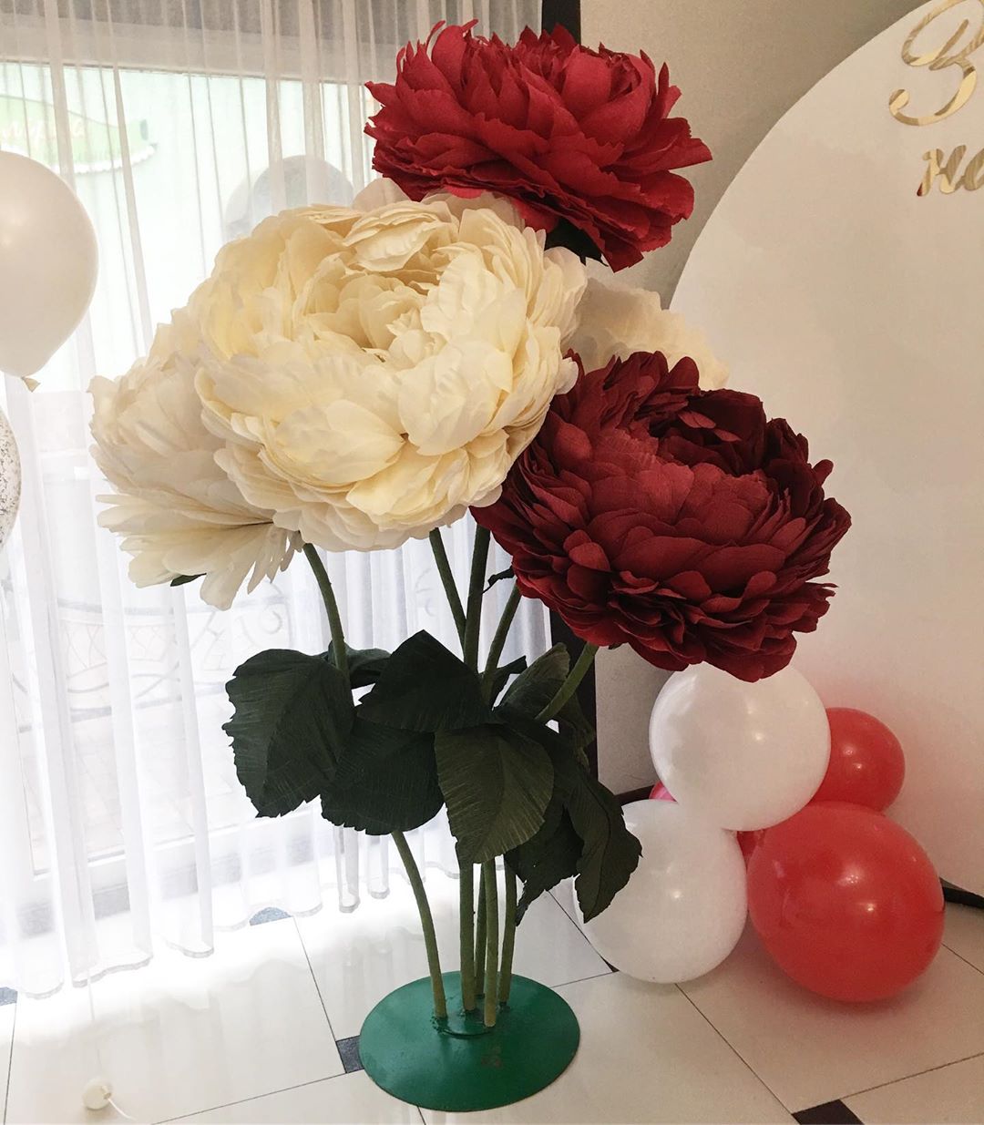 Large Paper Flowers 