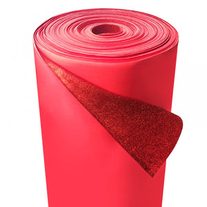 Glitter foam (2mm) color red - 0111