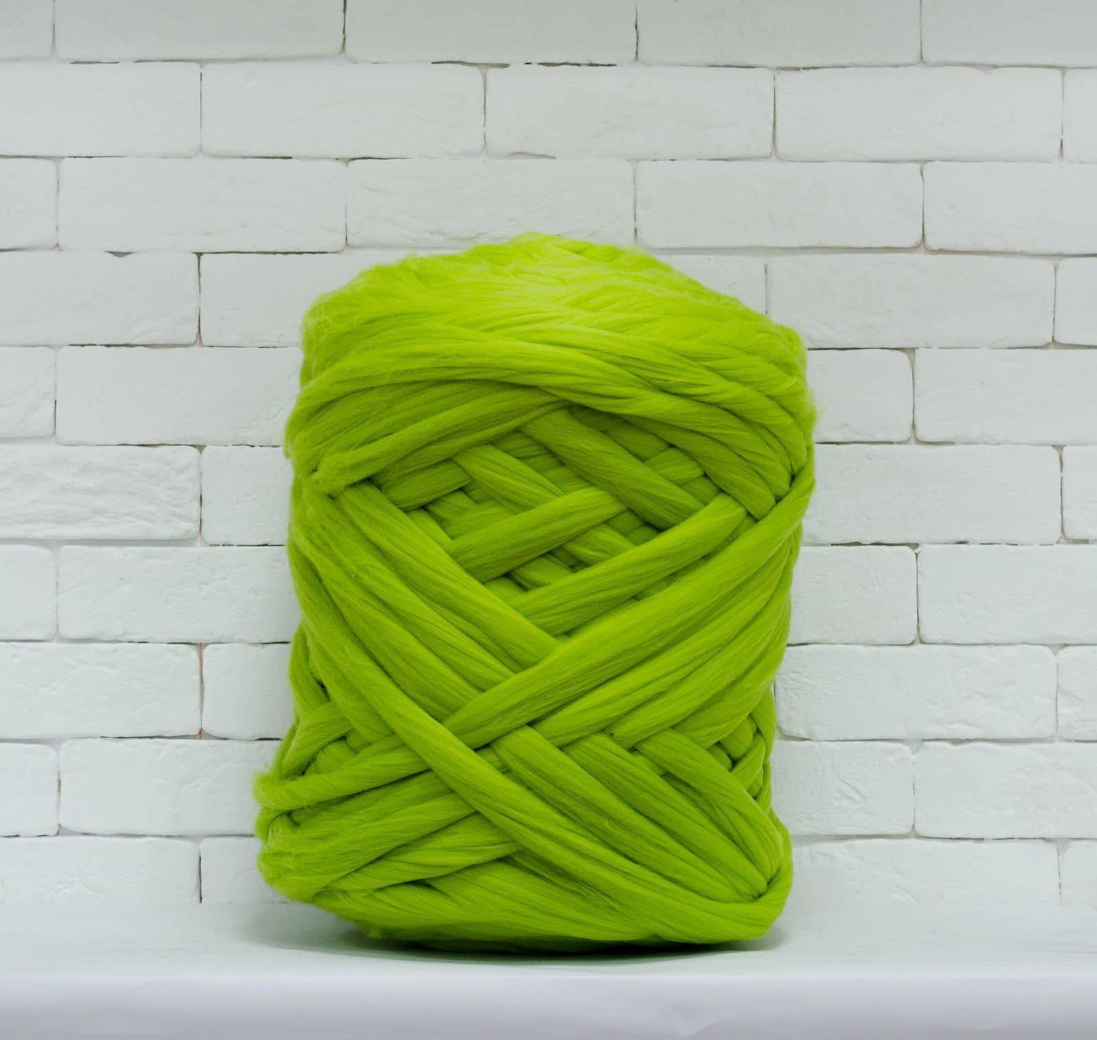 Merino Wool, Super Chunky Yarn - color from PISTACHIO - FuzzyRoom