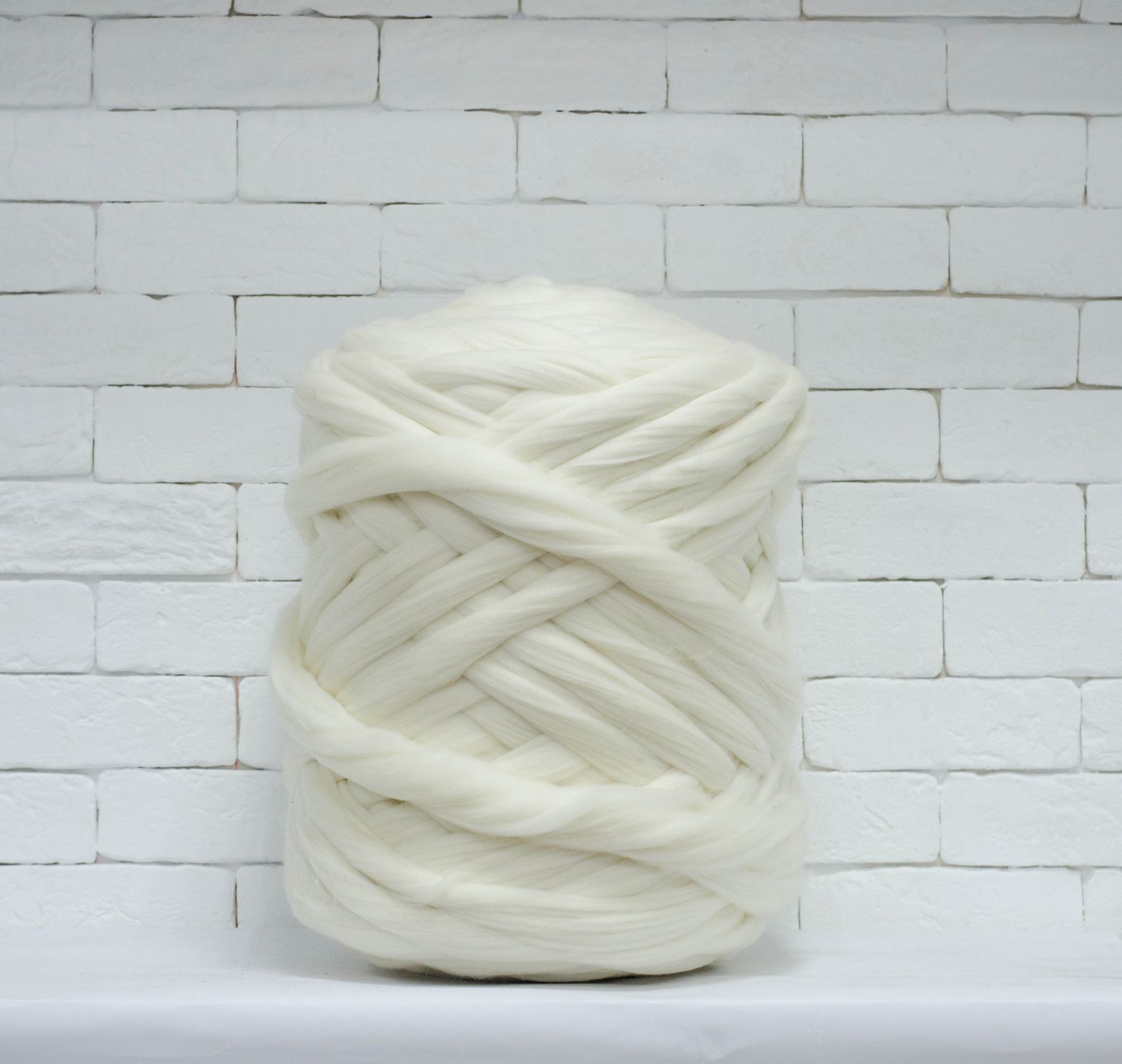Merino Wool, Super Chunky Yarn - color from WHITE - FuzzyRoom