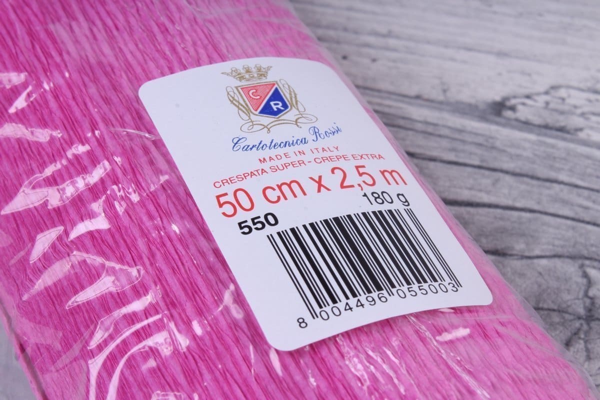 Italian Crepe Paper Roll - COLOR 550 - FuzzyRoom
