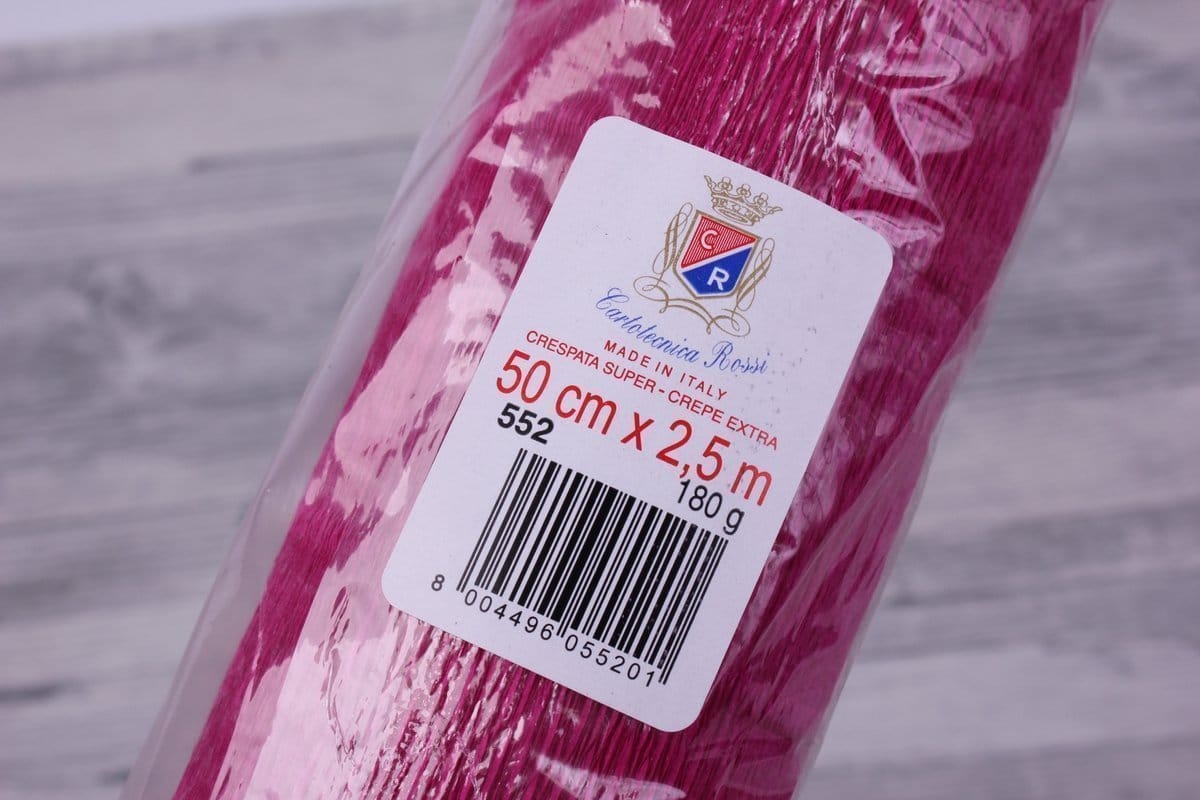 Italian Crepe Paper Roll - COLOR 552 - FuzzyRoom