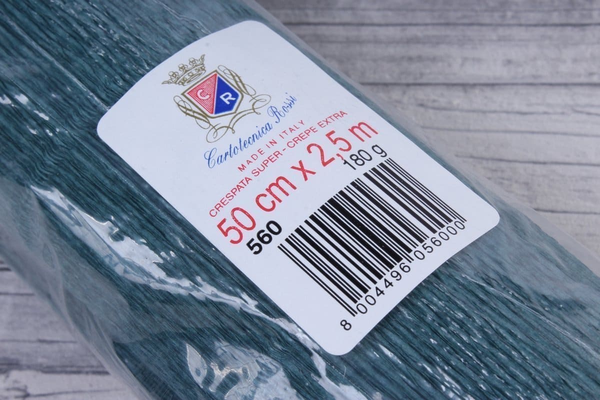 Italian Crepe Paper Roll - COLOR 560 - FuzzyRoom
