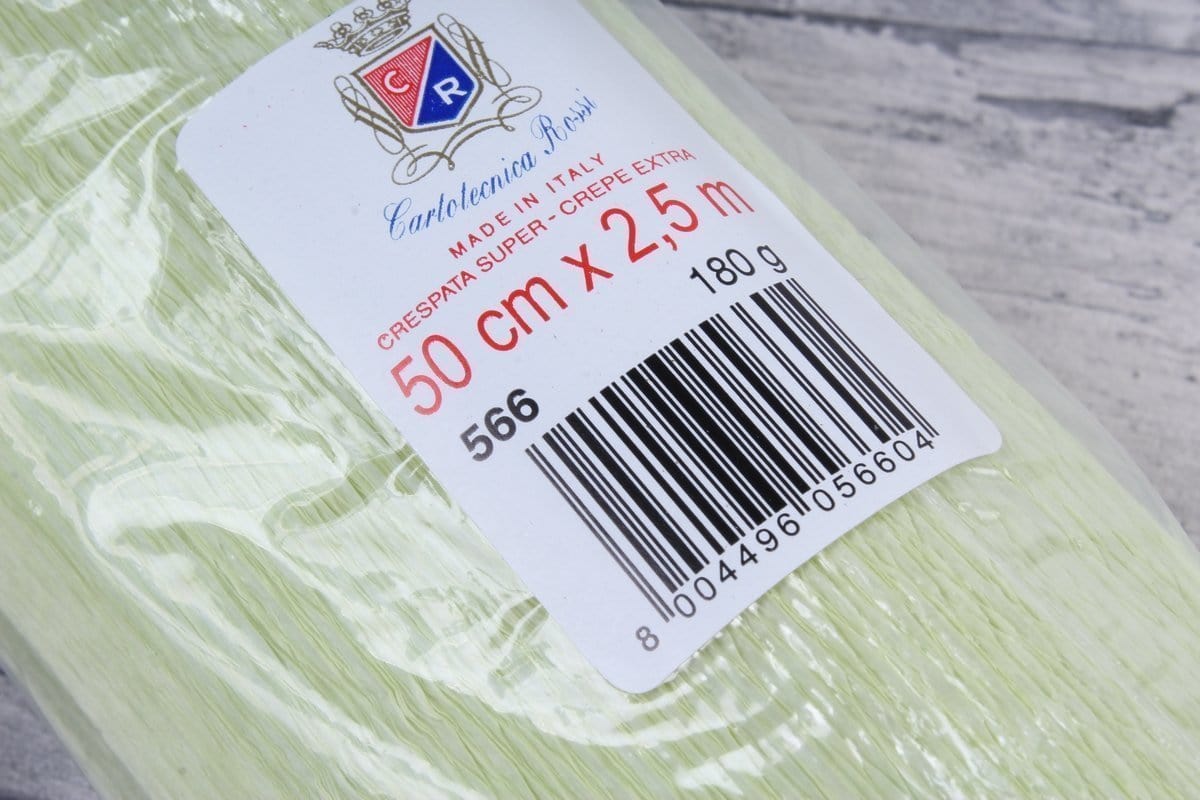 Italian Crepe Paper Roll - COLOR 566 - FuzzyRoom