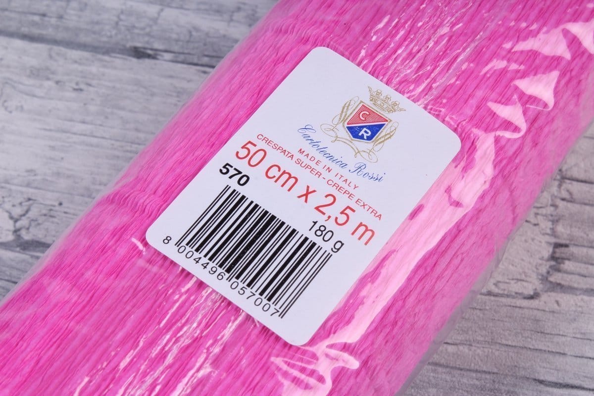 Italian Crepe Paper Roll - COLOR 570 - FuzzyRoom