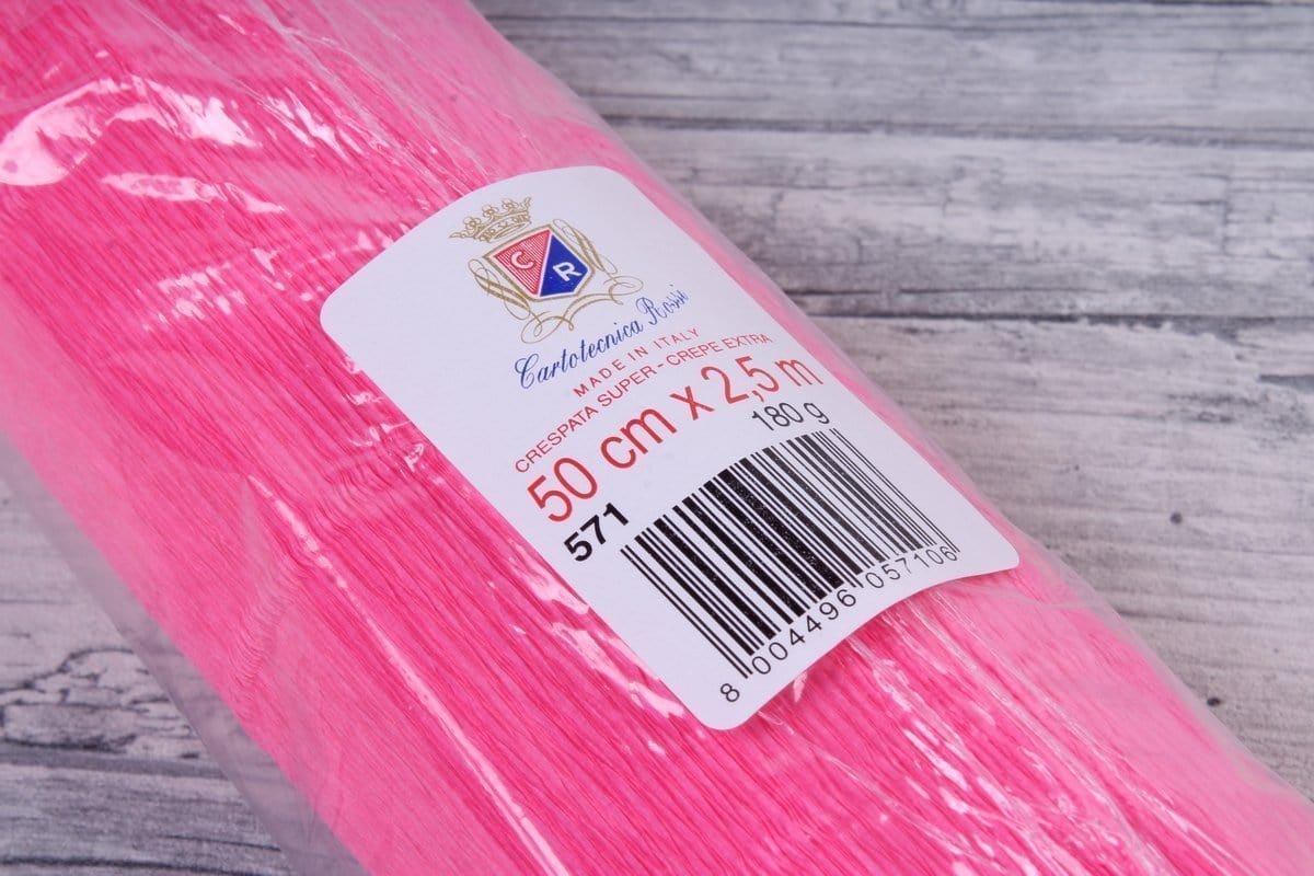 Italian Crepe Paper Roll - COLOR 571 - FuzzyRoom