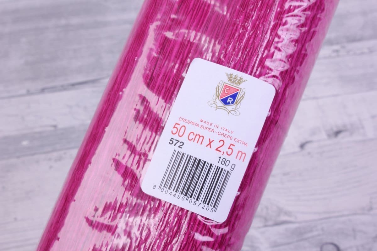 Italian Crepe Paper Roll - COLOR 572 - FuzzyRoom