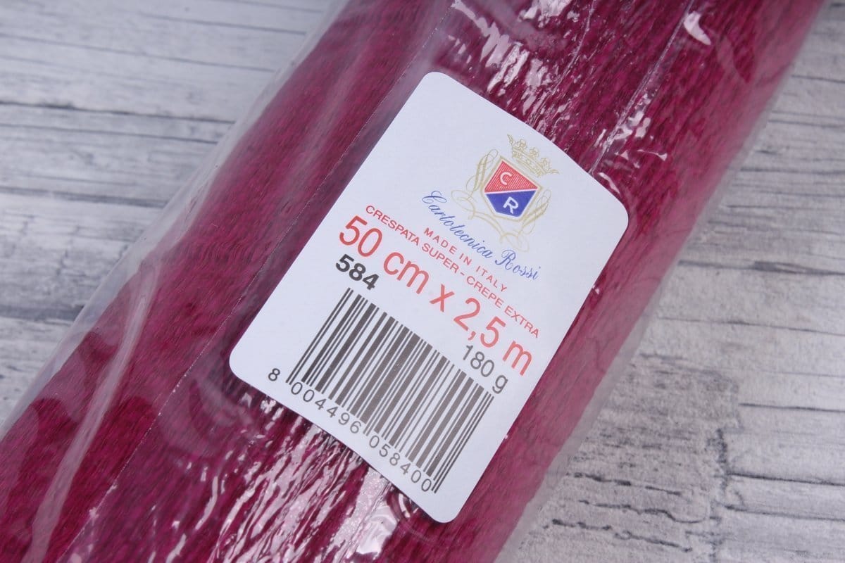 Italian Crepe Paper Roll - COLOR 584 - FuzzyRoom