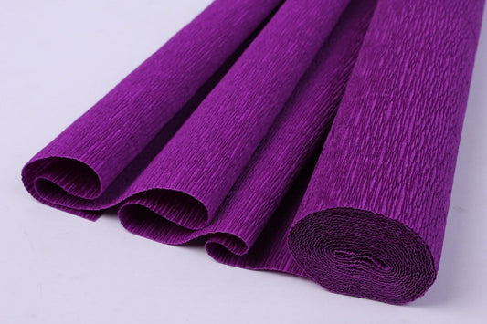 Buy Italian Crepe Paper 593 violet for Big Flowers - FuzzyRoom