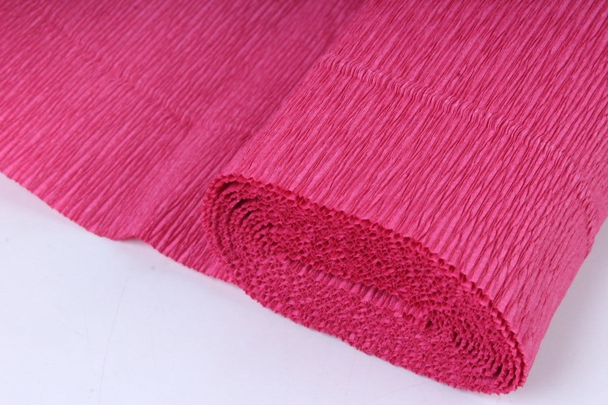 Extra Large Pink Crepe Paper Sheets For Flower Crafting & Gift Wrapping  50cmx300cm