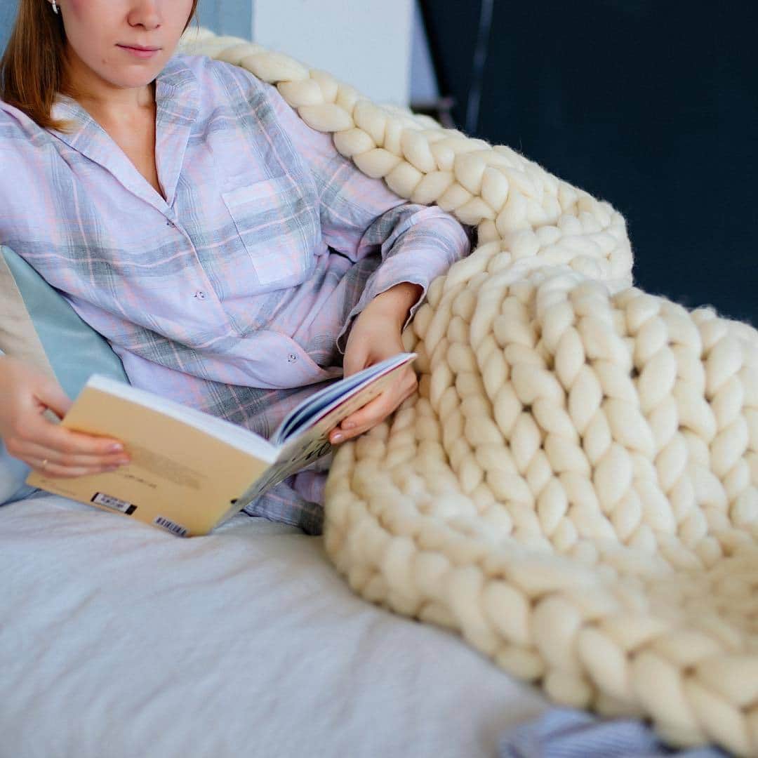 Merino Wool, Super Chunky Yarn - color from BEIGE - FuzzyRoom