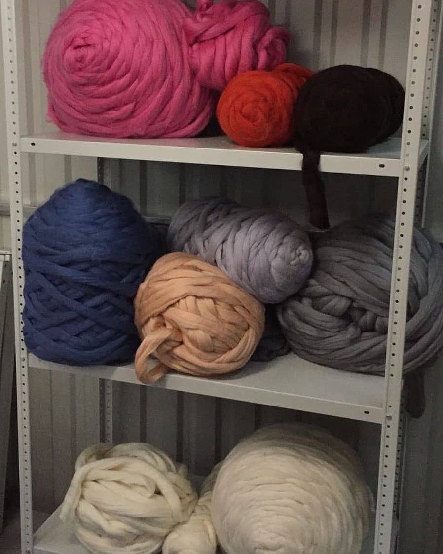 Merino Wool, Super Chunky Yarn - color from EMERALD - FuzzyRoom