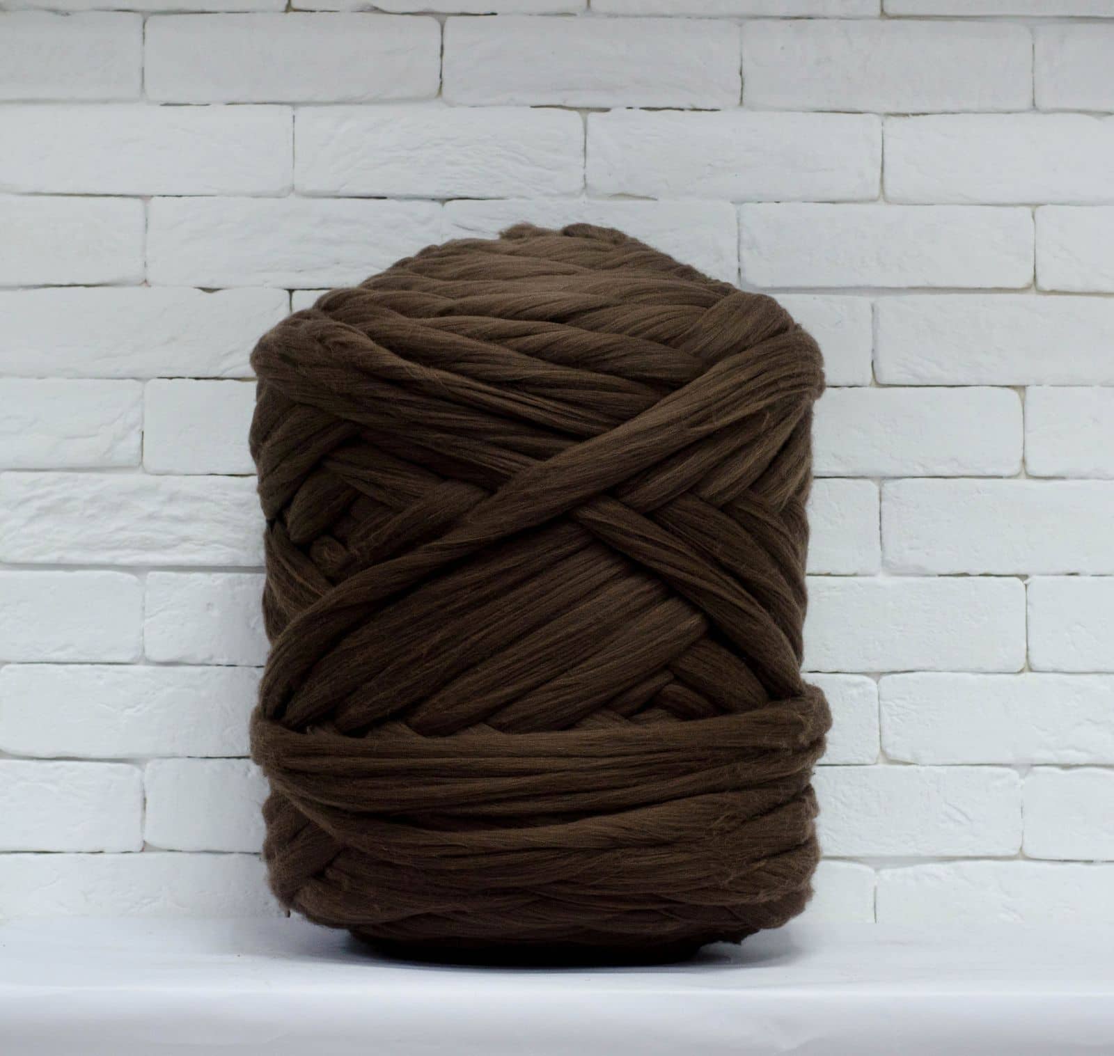 Wool Super Chunky Yarn Big Roving Yarn for Knitting Crocheting Felting,  Blanket Yarn