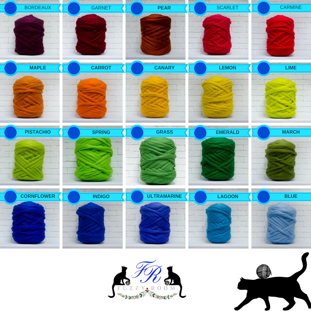 Arm knit blanket merino wool 20x20inc (50x20cm)