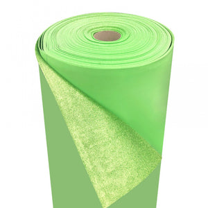 Glitter foam (2mm) color light green - 0113