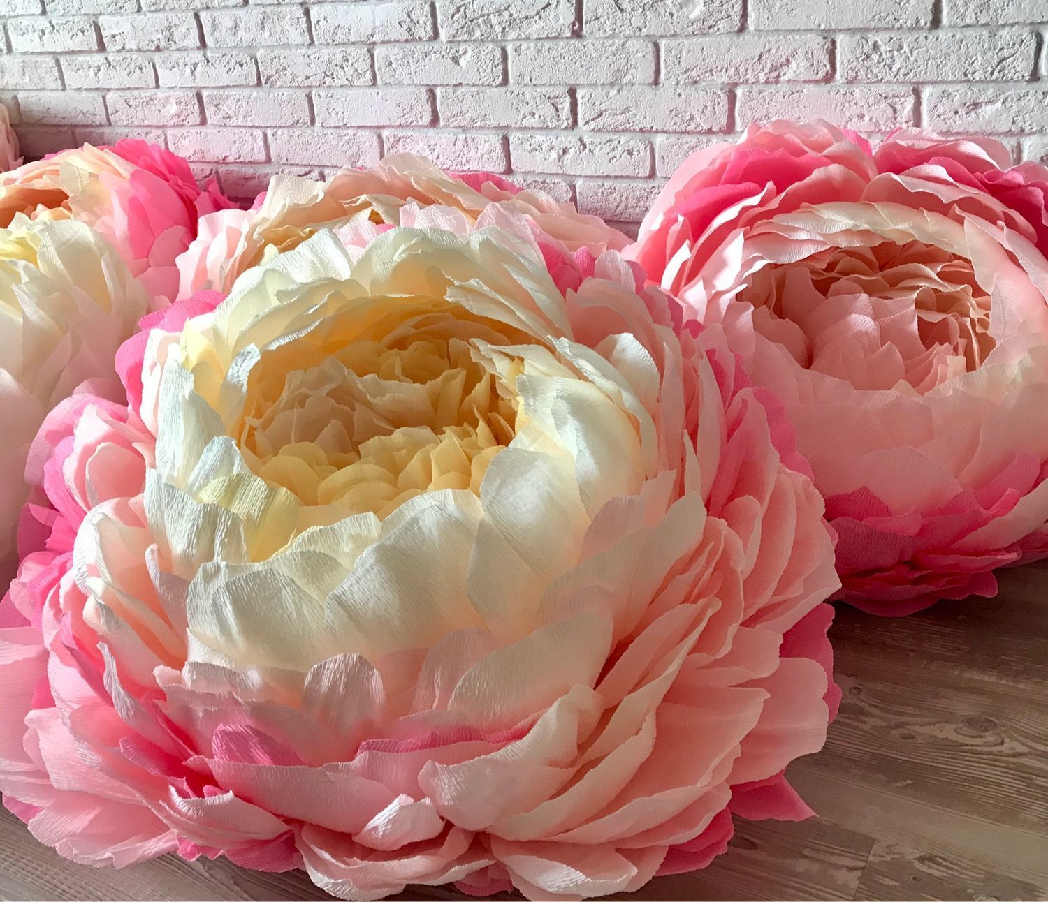 Large Paper Flowers 