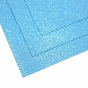 Glowing shimmer foam in sheets (1,5mm) color azure - 0312