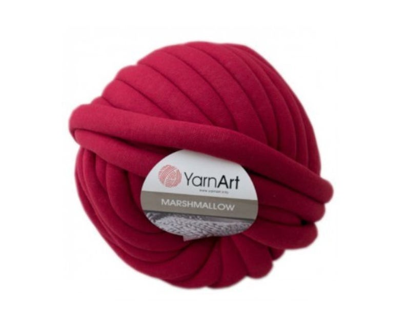 Cotton tube yarn Marshmallow №913