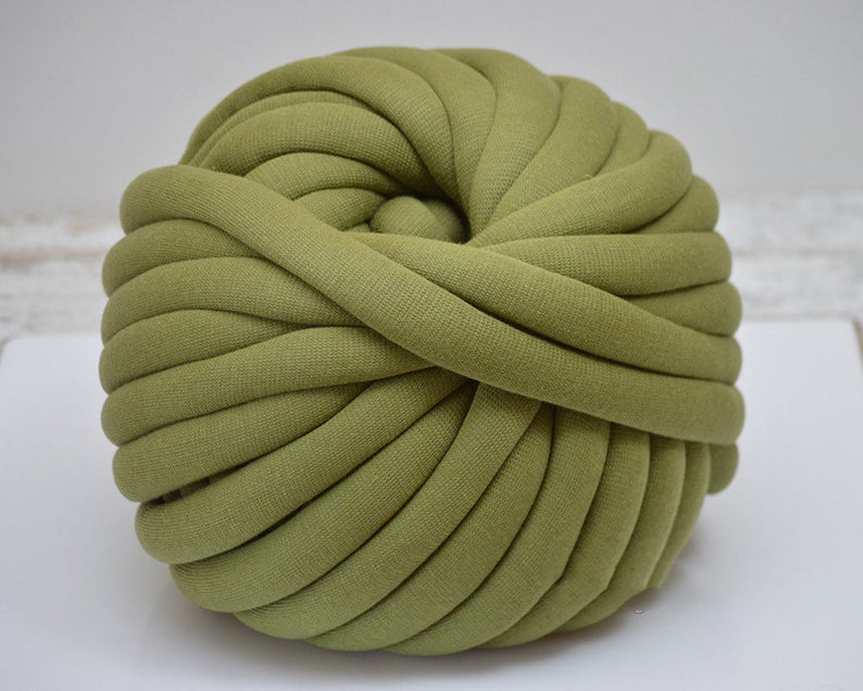 Cotton tube yarn Marshmallow №913
