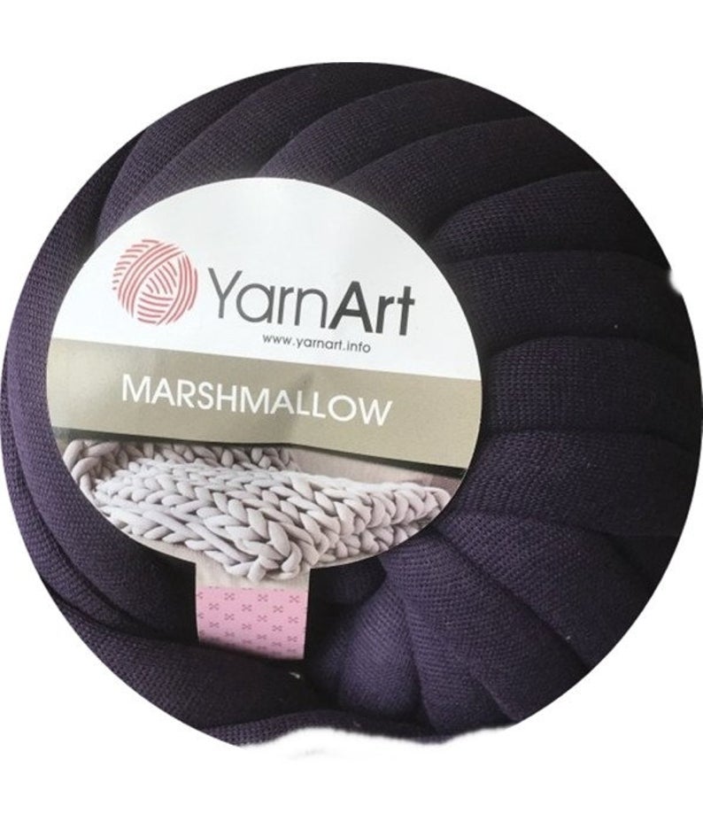 Cotton tube yarn Marshmallow №913