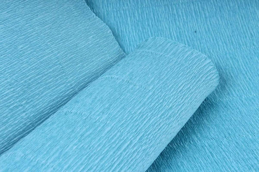 Italian Crepe Paper 17Е3 turquoise for Flowers - Shop Now, FuzzyRoom
