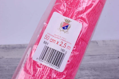 Italian Crepe Paper Roll - COLOR 551 - FuzzyRoom