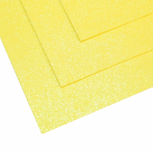 Load image into Gallery viewer, Glowing shimmer foam in sheets (1,5mm) color lemon - 0310