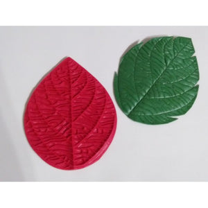 Rose leaf veiner/mold 19,5х14,5 cm (7,7x5,7 inches) №3 - pattern for foamiran and isolon leaves