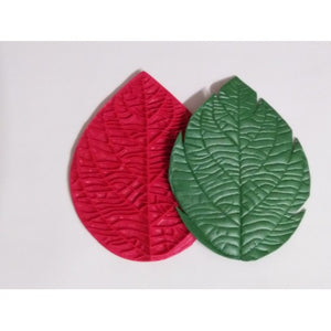 Rose leaf veiner/mold 19,5х14,5 cm (7,7x5,7 inches) №3 - pattern for foamiran and isolon leaves