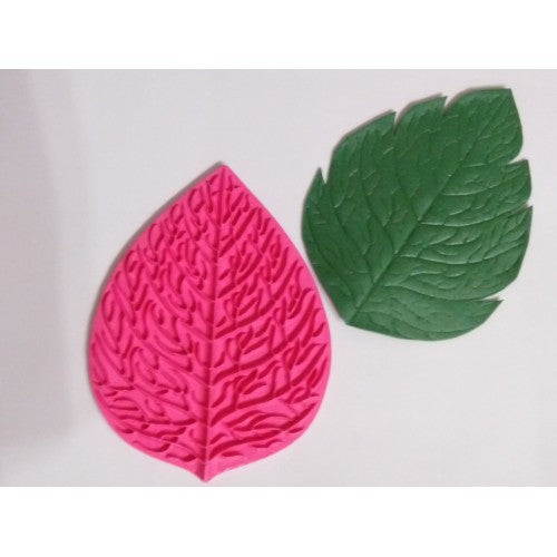 Rose leaf veiner/mold 20х15 cm (7,9x5,9 inches) №4 - pattern for foamiran and isolon leaves