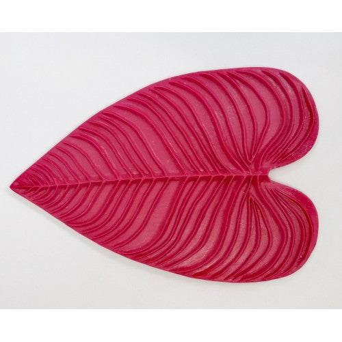Calla lily leaf veiner/mold 33,5х23 cm (13,2x9 inches) №3 - pattern for foamiran and isolon leaves