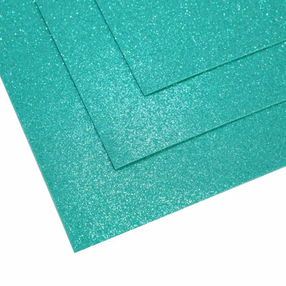 Glowing shimmer foam in sheets (1,5mm) color malachite - 0314