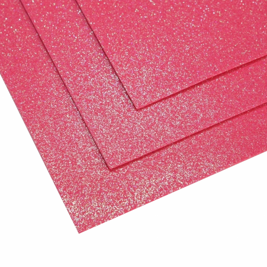 Glowing shimmer foam in sheets (1,5mm) color raspberry - 0304